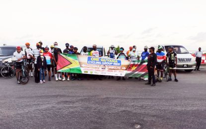 One Guyana cycling group ride to Suriname hailed a success-organisers