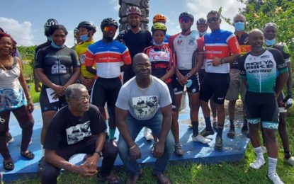 Jamaul John leads winners in Forbes Burnham Memorial cycle race