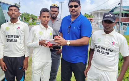 “Cricket Gear for young and promising cricketers in Guyana”