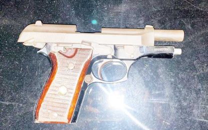 Illegal gun found at funeral procession