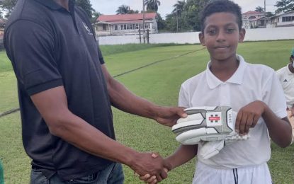 ‘Cricket gear for promising cricketers in Guyana project’
