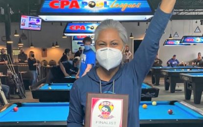 Guyanese wins Pools C/ships in Canada