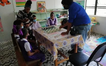 Chess introduced to Special Needs Schools across Guyana