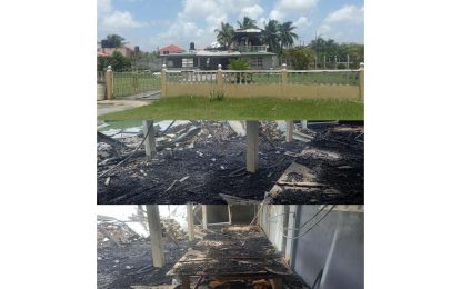 Fire destroys Good Hope house – arson suspected