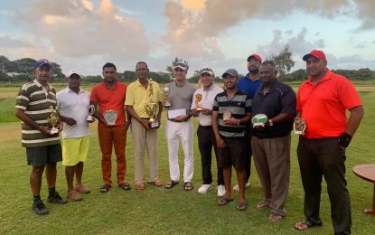 Prashad Storms to victory in Saturday’s Trophy Stall Golf Classic