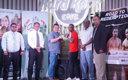 Hard Rock Cafe throws hat into Boxing Ring in Guyana
