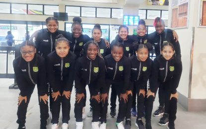 Junior Lady Jags unit departs