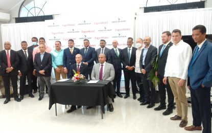 Local Group in Vreed-en-Hoop shore base inks US$300M agreement with Exxon to support Yellowtail Project