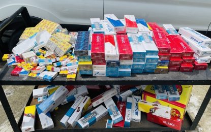 GNBS seized poorly labeled cigarettes, unapproved scales