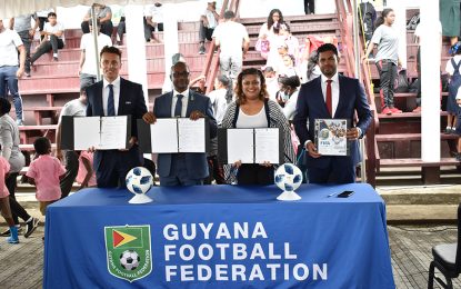FIFA signs MoU with GFF, Ministries to launch Football for Schools Project