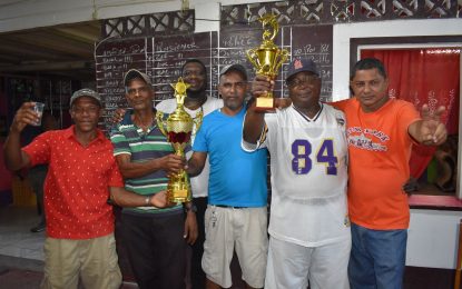 Cameron leads Police to victory in WNDC Dominoes tourney