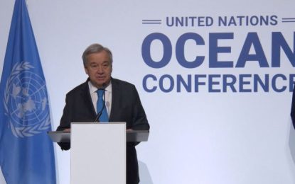Nearly 80 percent of waste water being dumped overboard globally without treatment- UN Secretary General