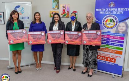 Guyana among beneficiaries for US$1M grant to tackle domestic violence