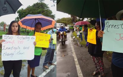 Opposition protests Su revelation while Exxon robs Guyana silently everyday – Civil society members