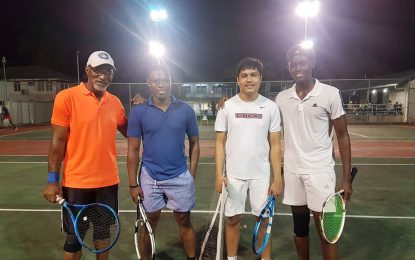 Day 2, GBTI Tennis Tournament… Resaul/Kalekeyzi edge the David-Longes’ in a four-hour clash