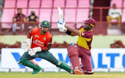 Windies desperate to level series today at Providence
