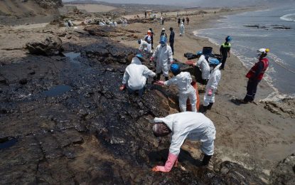 Oil company working in Guyana still to clean-up spill in Peru 6 months later