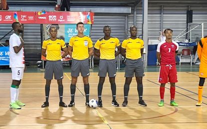 GFF refs excel at first Caribbean Games Futsal Tournament
