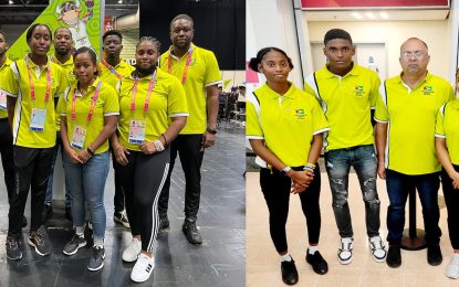 Guyana’s Table Tennis, Swimming contingents arrive safely