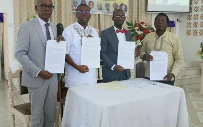 Adventists partner with Govt. on major skill-training initiative for Linden