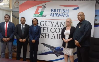 British Airways to fly to Guyana from next year