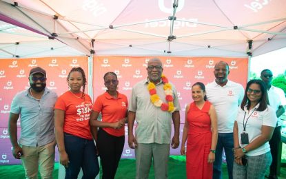 St. Cuthbert’s Mission now benefiting from Digicel’s reliable 4G LTE service