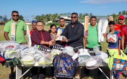 GCB donates over a million dollars worth of Cricket Gear to EBCA