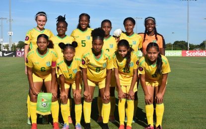 Guyana U15 girls draw first CONCACAF Development Championship match