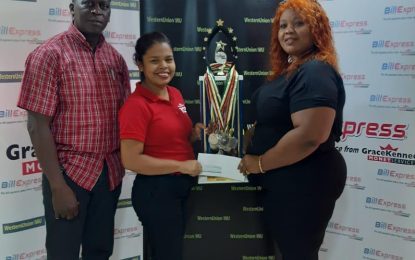 Grace Kennedy Money Services throws its support for Strikers All Female Dominoes Tourney