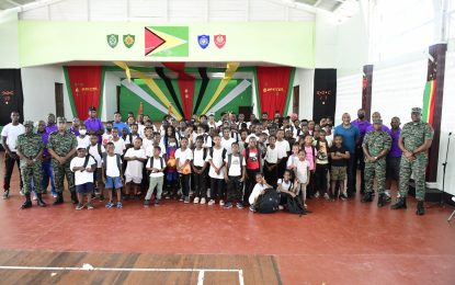Guyana Defence Force GDF inaugural Sports Summer Camp ends