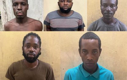 Five remanded as police capture two more carjackers