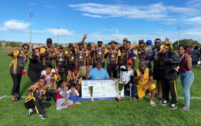 Canada-based Guyanese Kadir guides VP Boys to 100-ball trophy