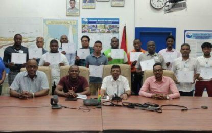 17 GWI plant operators graduate from training programme