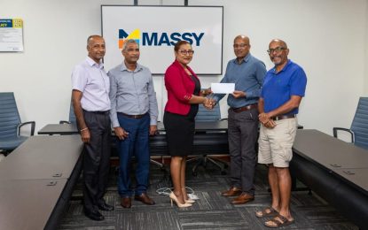Local Golf Club gets boost with Massy donation