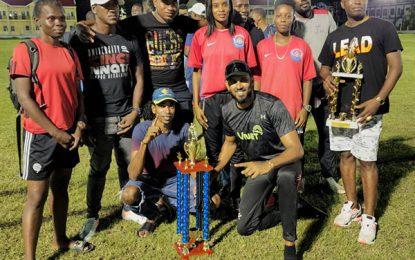 Sports Secretariat claim 5-a-side softball title; Stewart, Small triumph at athletics