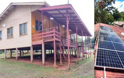 GEA installs solar system at Chinese Landing Primary School