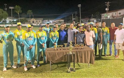 Fudadin, Nandu powers Everest to title with 10-Wkt win against GCC