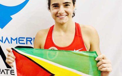 Silver for Nicolette Fernandes at South American Games
