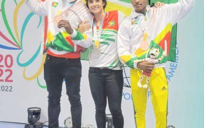 Fernandes silver; Allicock, Amsterdam bronze highlight Guyana at S/A Games
