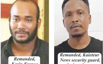 7 remanded in connection with Kaieteur News’ robbery