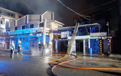 Fire destroys Brazilian guest house on Regent Street
