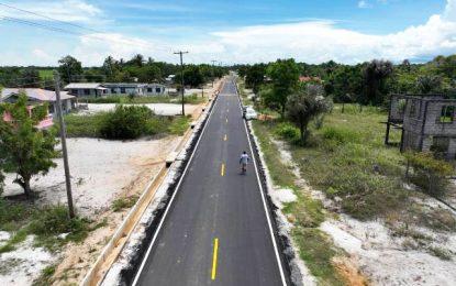 $94M asphaltic road completed at Lima Sands 