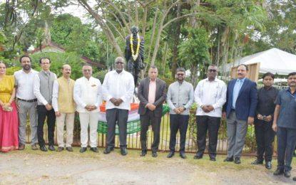 Swami Vivekananda Cultural Centre collaborate with India High Commission to observe Gandhi Jayanti