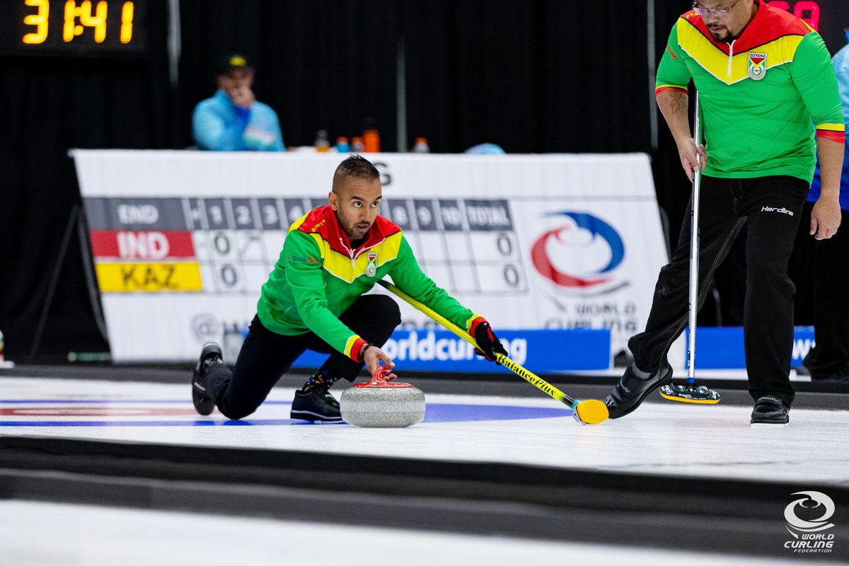 Golden performance for Guyana at Inaugural Pan Continental Curling Championship