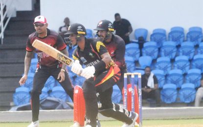 Pooran, Goolie power Red Force to 4-wkt win