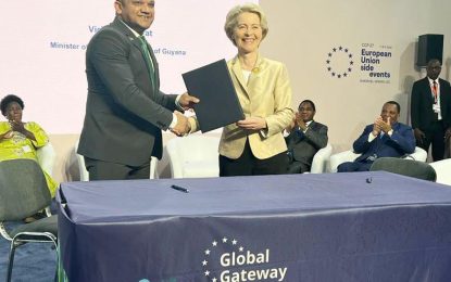 EU/Guyana Forest Partnership MOU timely- President Ali