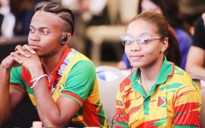 Edghill, Holder attend Pan Am Sports Athletes Forum in Mexico