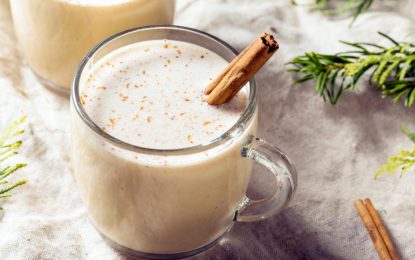 Eggnog! The world-famous holiday drink