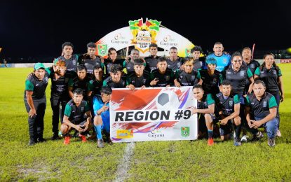 Region 9 in ‘goal spree’ thrilling win over Region 6