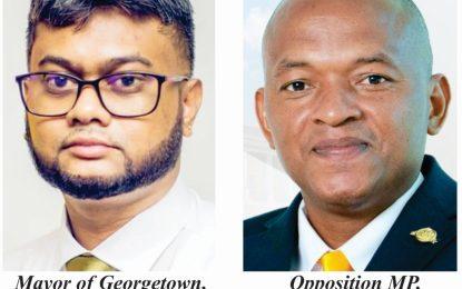 Georgetown Mayor, Opposition MP on $200k bail each for controversial remarks, traffic offences
